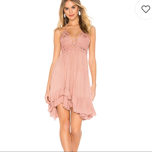 LAST 1! Free People FP One Adella mini slip rose - Picture 5 of 16